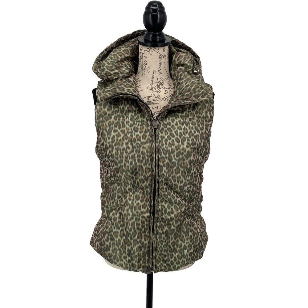 Post Card‎ Italy Green Animal Down Puffer Ski Vest